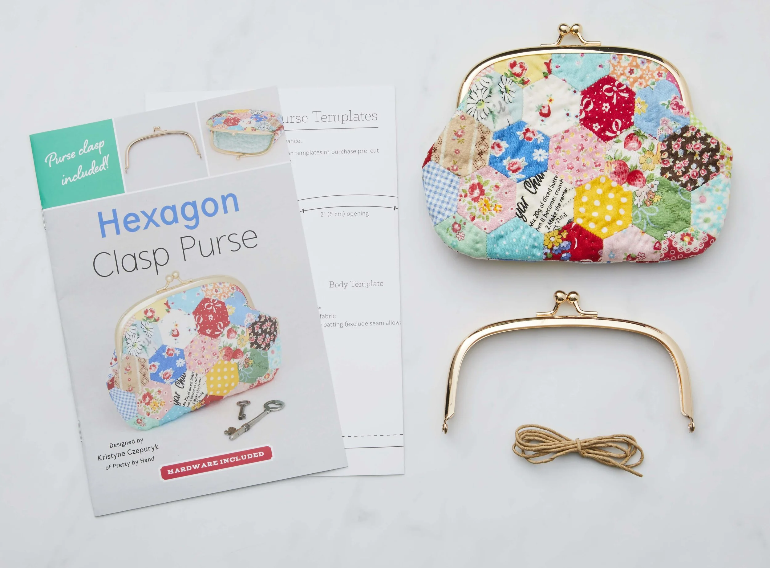 zakka ZW2620 | Hexagon Clasp Purse — Zakka Workshop Retail